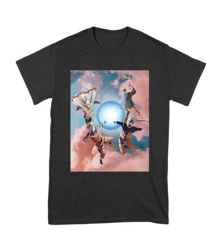 Naruto Skyfall - Epic Anime Ninja Energy Drop Tee Unisex Youth – Viva Party