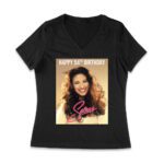Legendary Latina Music Icon Birthday Tee - 90s Retro Style Fan Shirt - Limited Edition Tribute Gift Women Jersey V-Neck – Viva Party