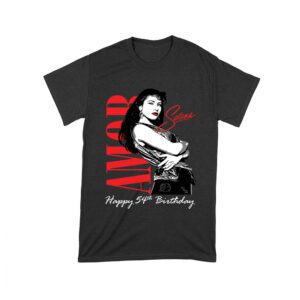 Amor Selena Happy 54th Birthday Shirt - 90s Retro Music Fan Tee - Limited Edition Tribute Gift Unisex Toddler – Viva Party