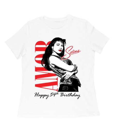 Amor Selena Happy 54th Birthday Shirt
