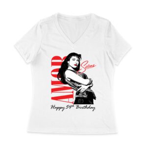 Amor Selena Happy 54th Birthday Shirt