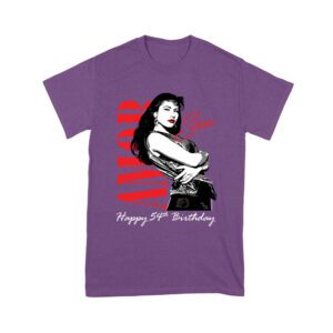 Amor Selena Happy 54th Birthday Shirt