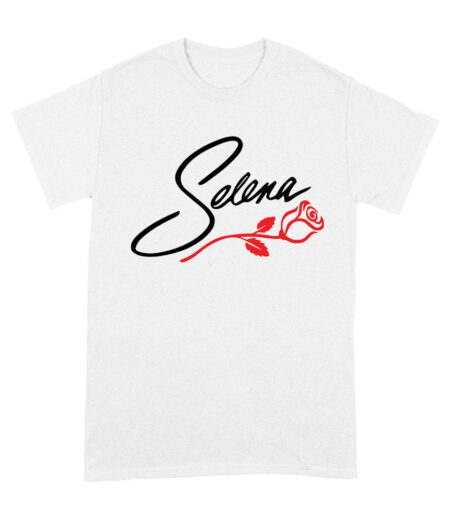 Selena with Rose Flower Shirt