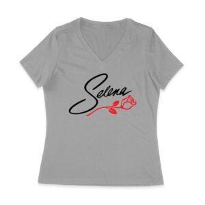 Selena with Rose Flower Shirt