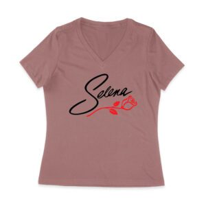 Selena with Rose Flower Shirt