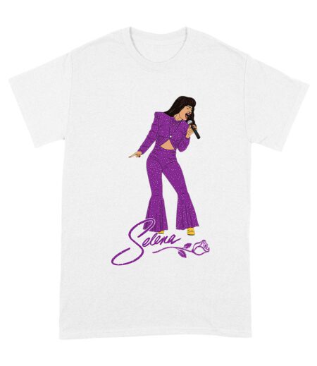Selena in Singing Action Shirt