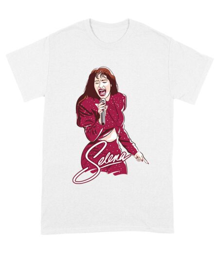 Selena in Singing Action Shirt