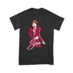 Selena in Singing Action Shirt - Iconic 90s Music Legend Tee - Retro Concert Tribute Gift Unisex Youth – Viva Party