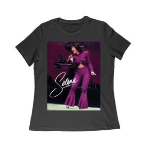 Selena in Singing Action Shirt - Iconic 90s Music Legend Tee - Retro Concert Tribute Gift Women Relaxed – Viva Party