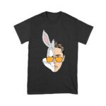Bad-Bunny Half Bunny Half Human Face ? Unique Split Design T-Shirt for Music Fans Unisex Youth – Viva Party