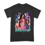 Becky-G Five Pose Collage T-Shirt - Iconic Style Moments for True Fans Unisex Adult – Viva Party