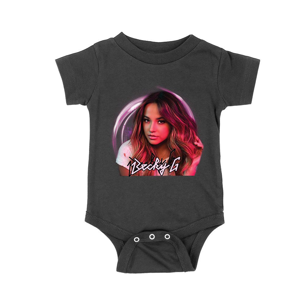 Bkg-05_Rs-Black.jpg Becky-G Signature Pose T-Shirt - Bold Latin Music Vibe For True Fans Unisex Baby Jersey – Viva Party