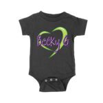 Becky-G in Heart Design T-Shirt - Stylish Tribute to Latin Pop Icon Unisex Baby Jersey – Viva Party