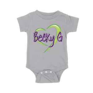 Becky-G in Heart Design T-Shirt