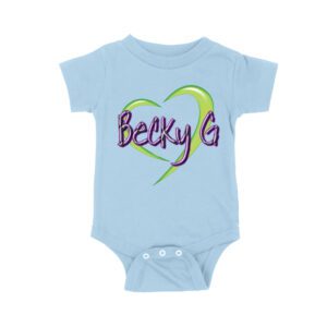 Becky-G in Heart Design T-Shirt