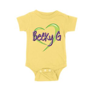 Becky-G in Heart Design T-Shirt