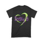 Becky-G in Heart Design T-Shirt - Stylish Tribute to Latin Pop Icon Unisex Toddler – Viva Party