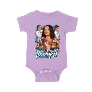 Becky-G 5 Pose Collage T-Shirt ? Iconic Latin Pop Style for Music Fans Unisex Baby Jersey