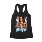Becky-G 5 Pose Collage T-Shirt ? Iconic Latin Pop Style for Music Fans Women's Racerback Tank Top – Viva Party