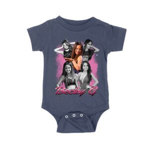 Becky-G Warrior T-Shirt ? Dark Metal Fantasy Style with Savage Edge Unisex Baby Jersey