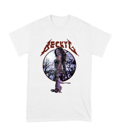 Becky-G Gothic Rose Warrior T-Shirt ? Fierce Beauty Meets Dark Romance Unisex Youth