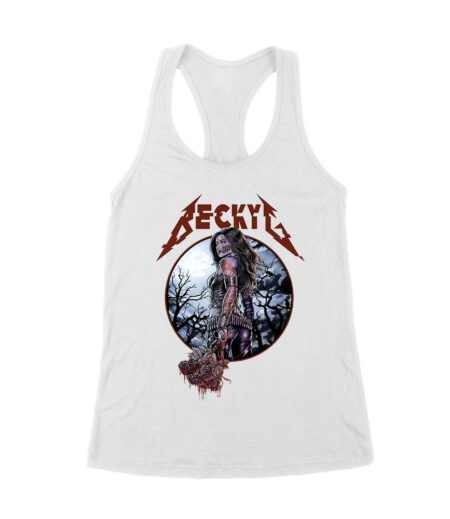 Becky-G Always Next to You Design ? Iconic Latin Pop Style for Music Fans Women's Racerback Tank Top