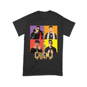 Cris-MJ Dual Color Block Portrait with Gold Logo Unisex Toddler – Viva Party