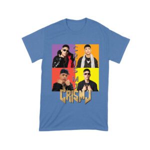 Cris-MJ Dual Color Block Portrait with Gold Logo Unisex Toddler