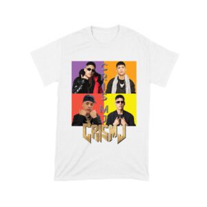 Cris-MJ Dual Color Block Portrait with Gold Logo Unisex Toddler