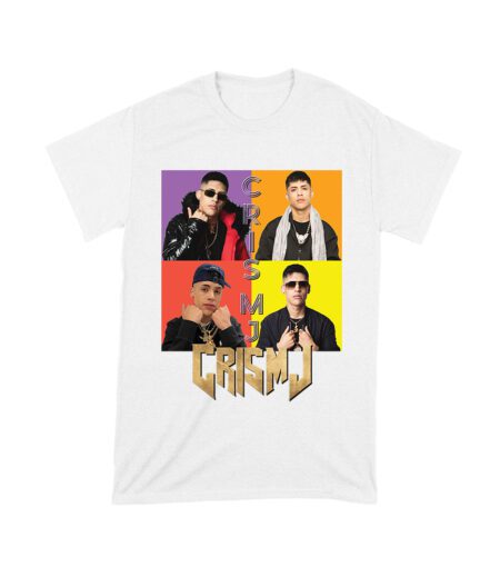 Cris-MJ Dual Color Block Portrait with Gold Logo Unisex Toddler