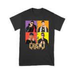 Cris-MJ Dual Color Block Portrait with Gold Logo Unisex Youth – Viva Party