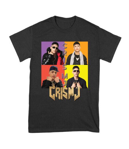 Cris-MJ Dual Color Block Portrait with Gold Logo Unisex Youth – Viva Party