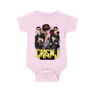 Cris-MJ Lightning Effect Rap Group Visual Design Unisex Baby Jersey