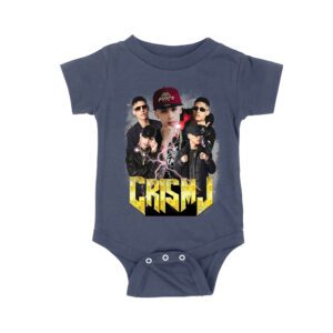 Cris-MJ Lightning Effect Rap Group Visual Design Unisex Baby Jersey