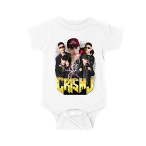 Cris-MJ Lightning Effect Rap Group Visual Design Unisex Baby Jersey
