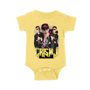 Cris-MJ Lightning Effect Rap Group Visual Design Unisex Baby Jersey