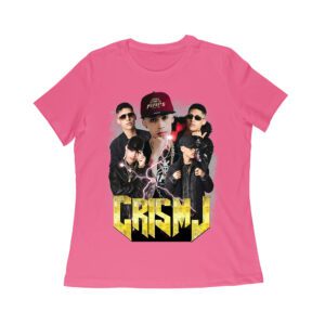 Cris-MJ Lightning Effect Rap Group Visual Design Women Relaxed