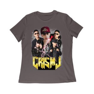 Cris-MJ Lightning Effect Rap Group Visual Design Women Relaxed