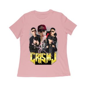 Cris-MJ Lightning Effect Rap Group Visual Design Women Relaxed