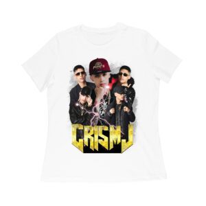 Cris-MJ Lightning Effect Rap Group Visual Design Women Relaxed