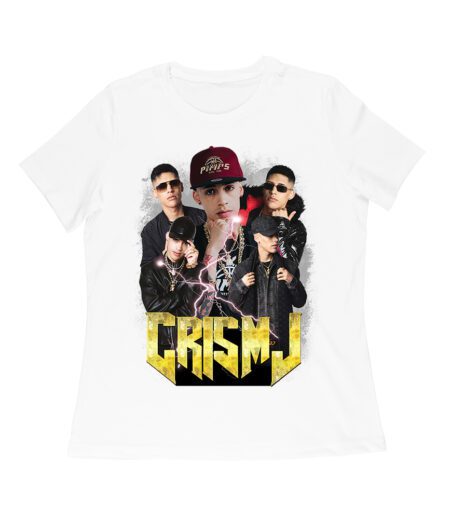 Cris-MJ Lightning Effect Rap Group Visual Design Women Relaxed