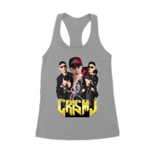 Cris-MJ Lightning Effect Rap Group Visual Design Women's Racerback Tank Top