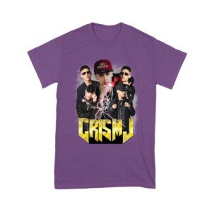 Cris-MJ Lightning Effect Rap Group Visual Design Unisex Youth