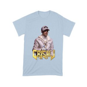 Cris-MJ in White Jacket with Bold Gold Logo Unisex Toddler