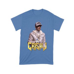 Cris-MJ in White Jacket with Bold Gold Logo Unisex Toddler