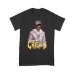 Cris-MJ in White Jacket with Bold Gold Logo Unisex Youth – Viva Party