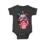 Cris-MJ Crown Only Group Collage in Red Theme Unisex Baby Jersey – Viva Party