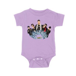 Cris-MJ Graffiti Art Style with Rap Group Pose Unisex Baby Jersey