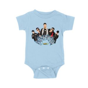 Cris-MJ Graffiti Art Style with Rap Group Pose Unisex Baby Jersey