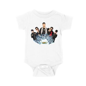 Cris-MJ Graffiti Art Style with Rap Group Pose Unisex Baby Jersey